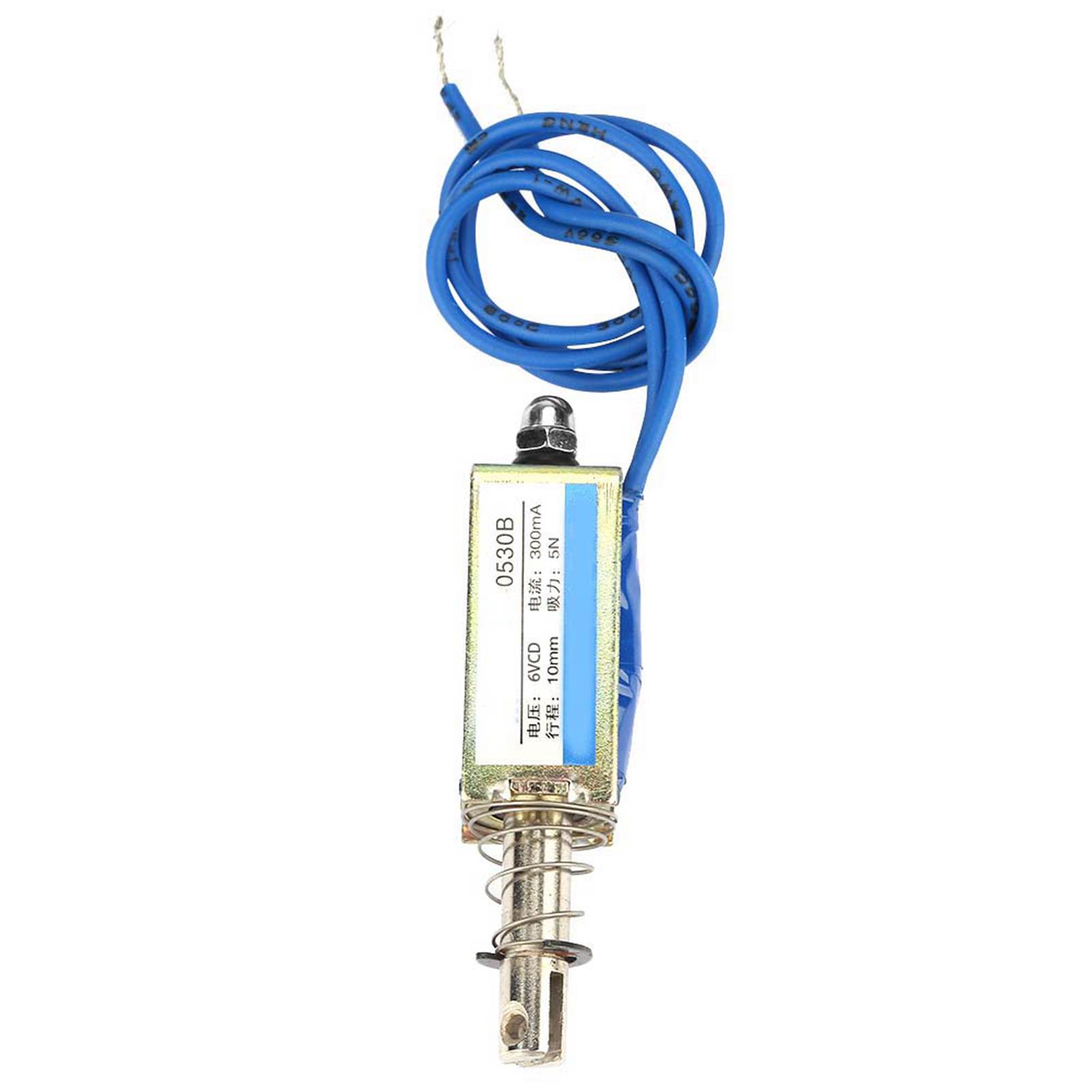 5n Einziehbarer Traktionselektromagnet, 6/12/24v Dc 300ma, 10mm Reichweite (6v) Für Automatisierung