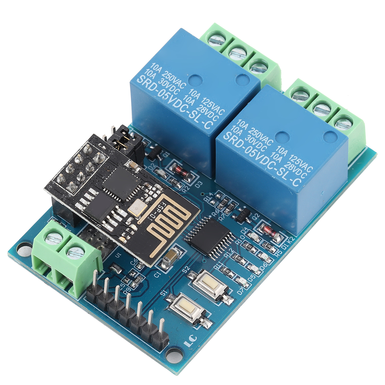 Esp8266 Dual-channel 5v Wlan-modul Für Smart Home, Fernsteuerung Per Mobil-app