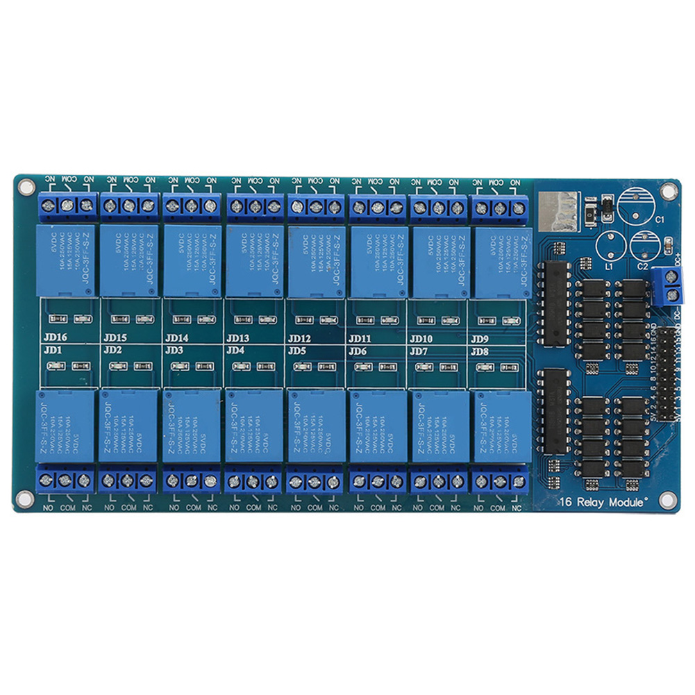 16-kanal-5v-relaismodul Mit Optokoppler Für Arduino Und Raspberry Pi