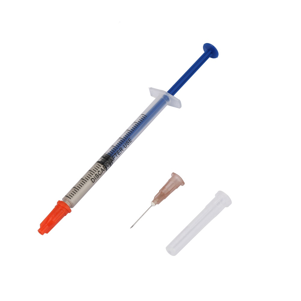 Leitfähige Silberpaste In Einer Spritze, Schnelltrocknend, Für Die Reparatur Von Tastaturen Und Leiterplatten (0,4 Ml)