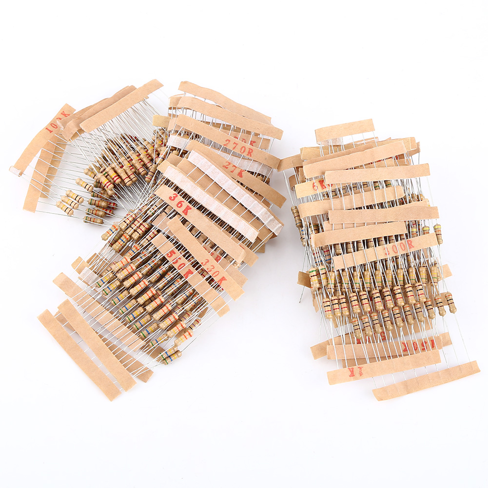 1000 Stück 1/2w Kohlewiderstände 1-10mω Sortiment Elektronische Bauteile