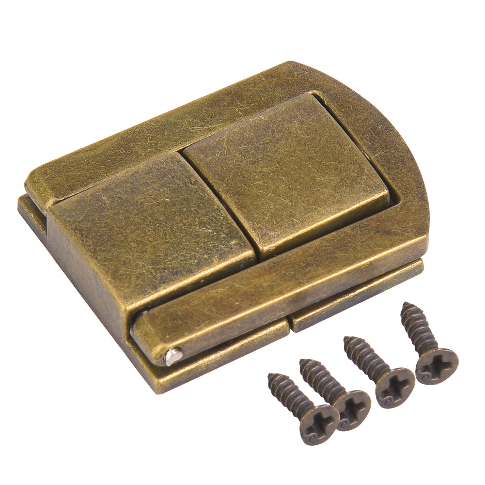 5-teiliger Drehverschluss Aus Zinklegierung Für Gepäck Und Taschen, Bekleidungsaccessoires, Cyanbronze-verschluss