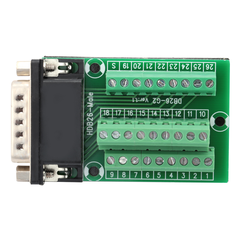 Db26-stecker Auf Leiterplattenadapter, Signalmodulanschluss Mit Breakout-board Db26-g2-01