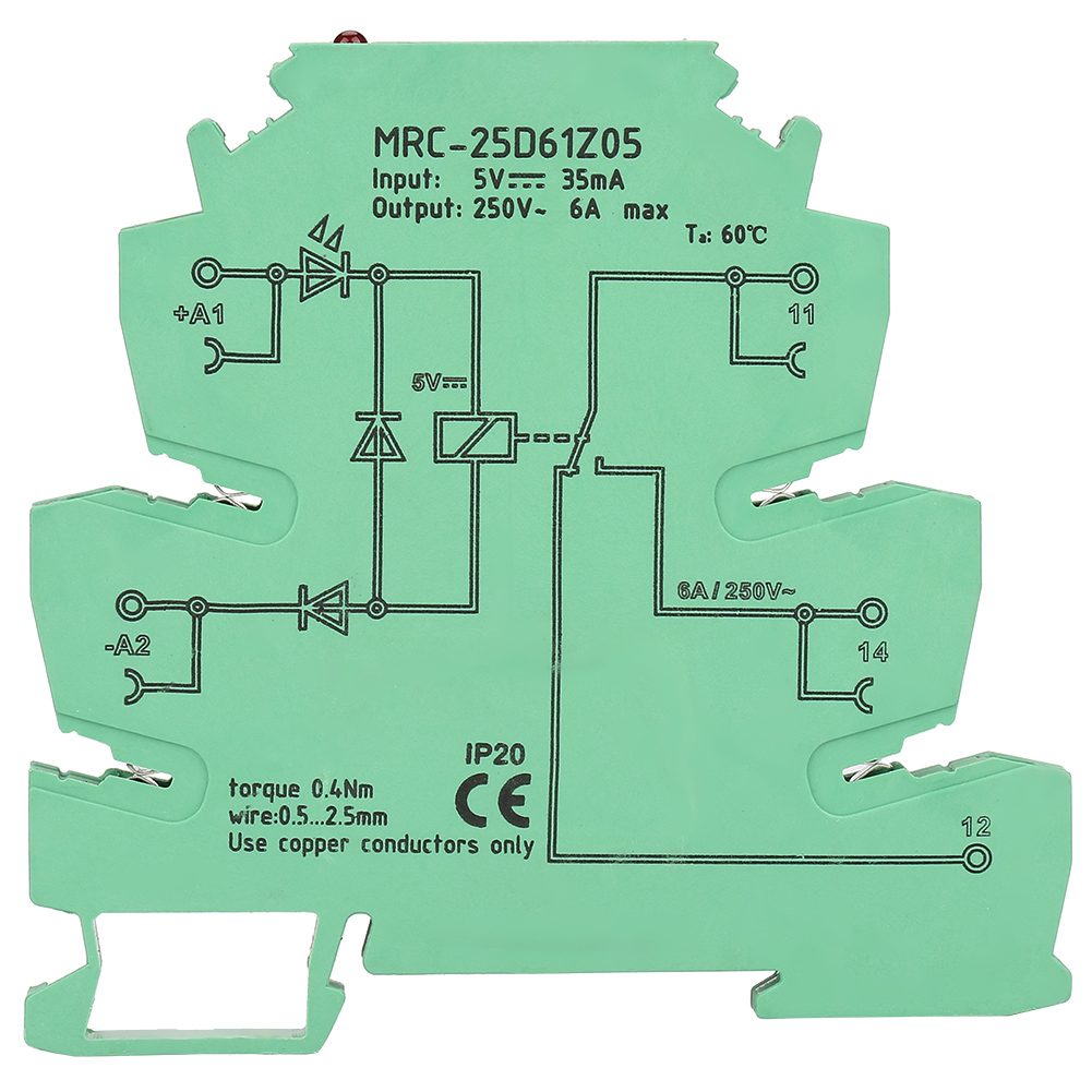 Mrc-25d61z05 5v Elektromagnetisches Relaismodul Für Sps-schnittstelle - Steuerplatine