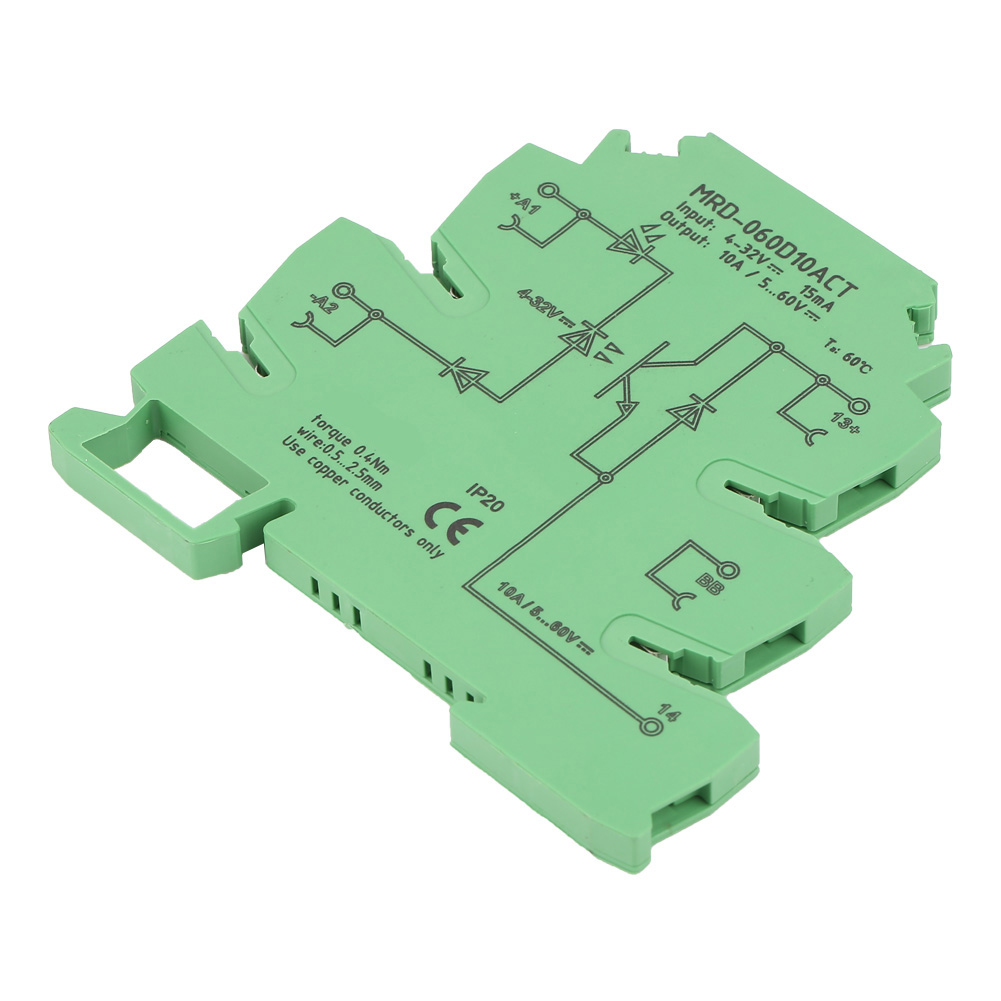 Mrd-060d10act Ultradünnes 6,2 Mm Dc-halbleiterrelaismodul, 4–32 V Dc, Normalerweise Offener Eingang