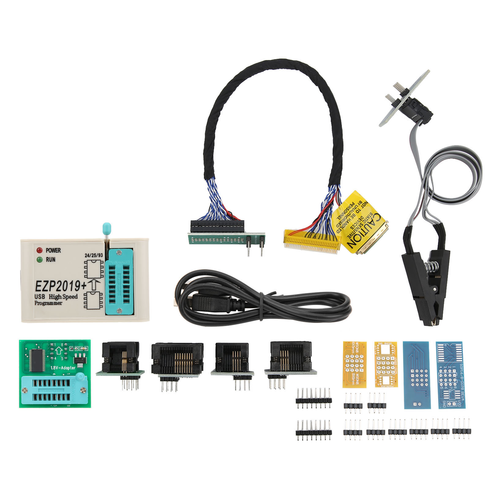 Hochgeschwindigkeits-usb-2.0-programmiergerät Mit 12 Mbit/s, Unterstützt 12 Serielle Chips (25/26/93), Kompatibel Mit Ezp2019
