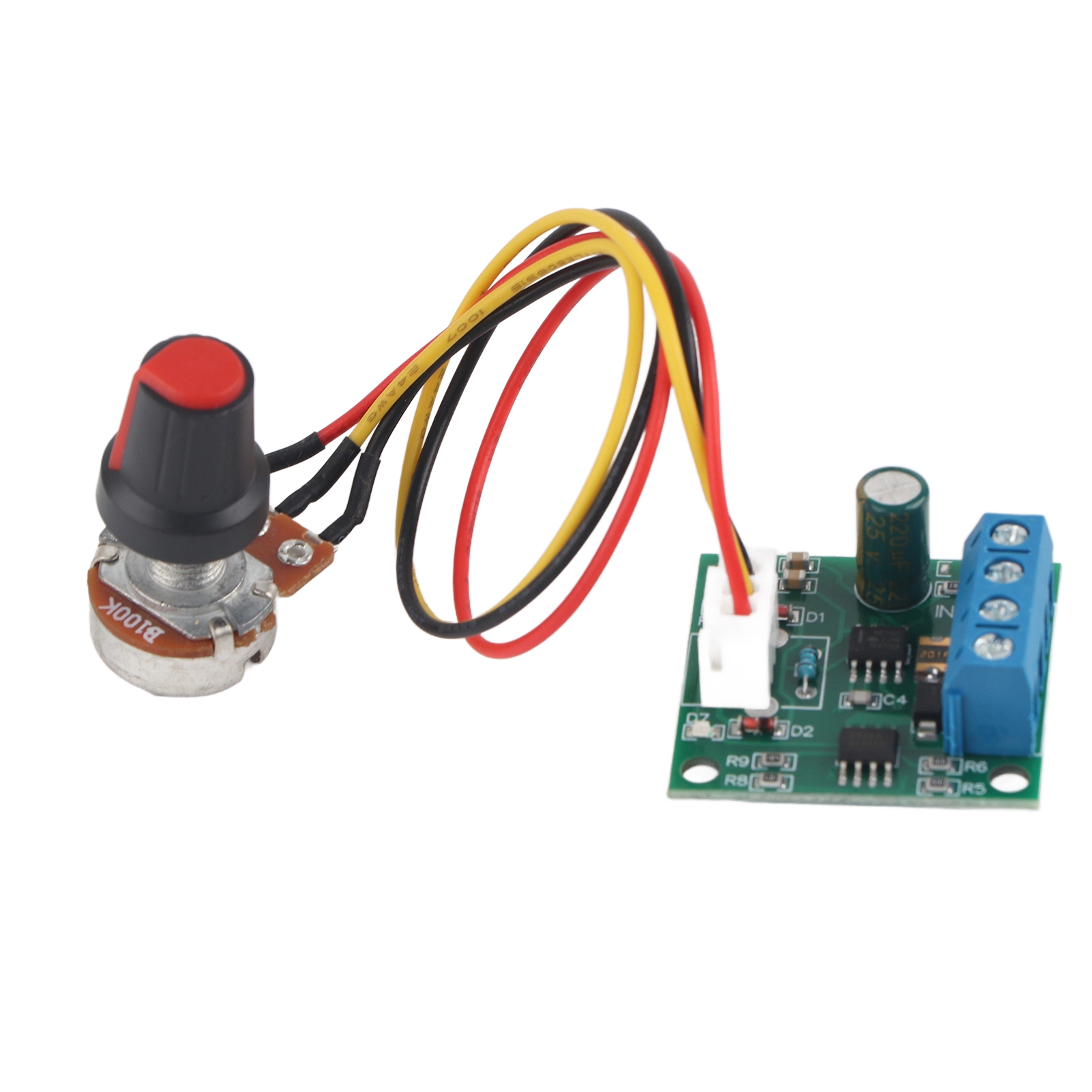 Mini-pwm-drehzahlregler 1,8 V–15 V 2 A Für Gleichstrommotoren