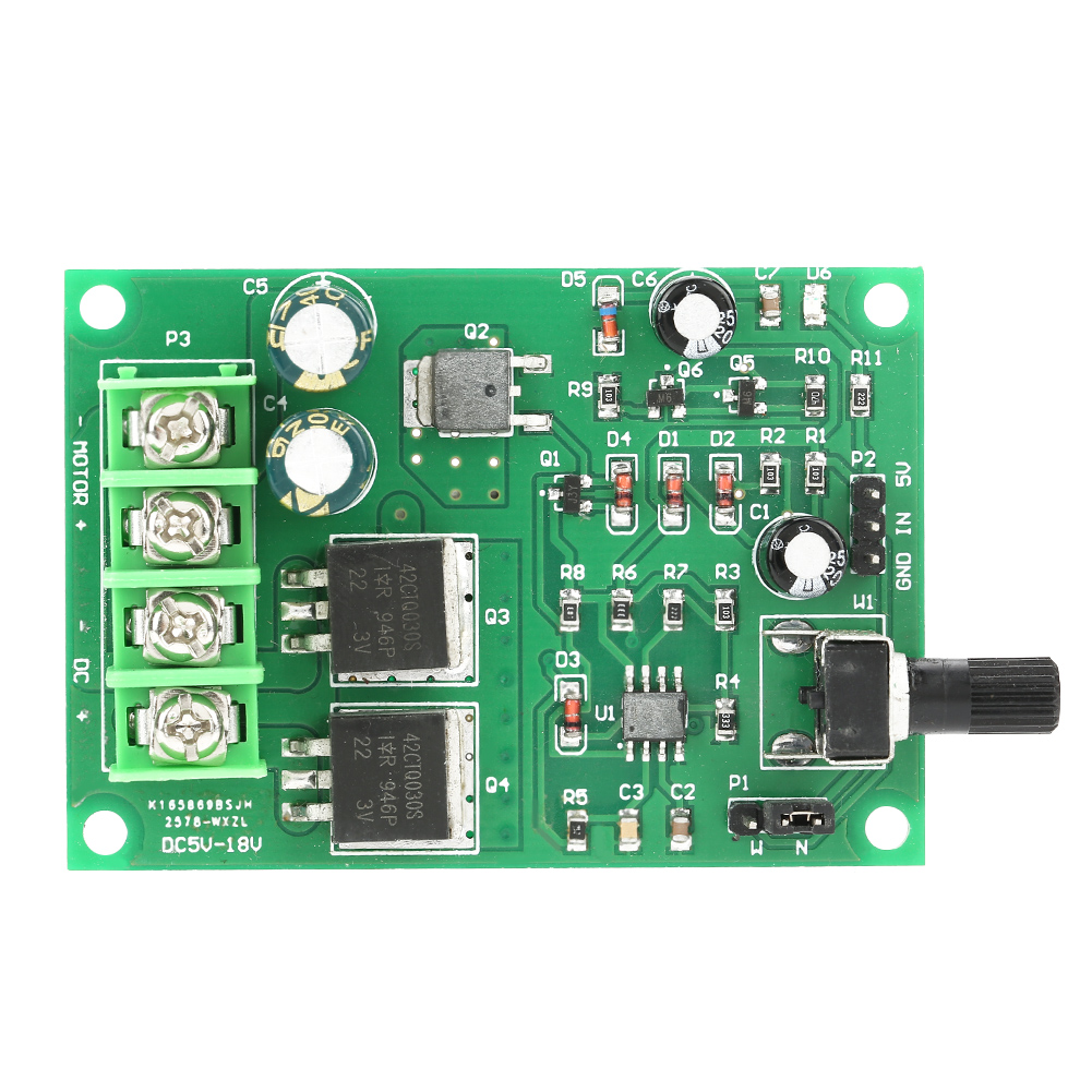 Hochleistungs-5-18v Dc Pwm-motorsteuerung – Drehzahlreglerplatine
