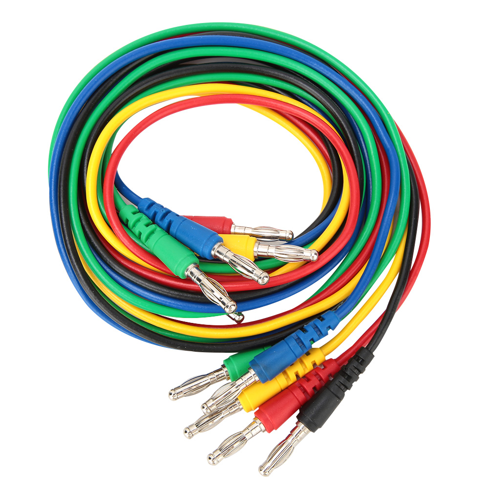 P1043 Multimeter-testkabel Mit 4 Mm Umspritzten Bananensteckern (stecker Auf Stecker)