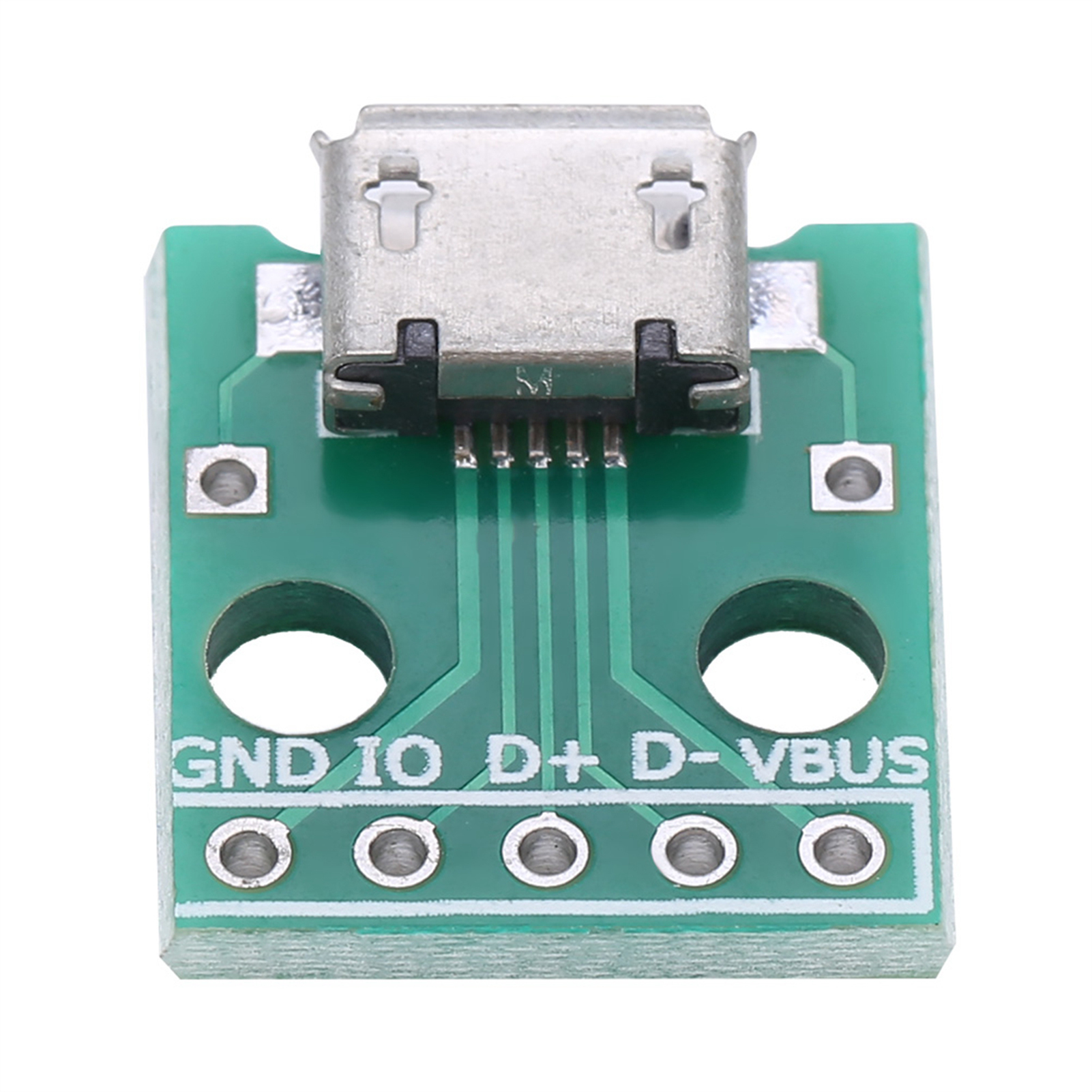 10 Stück Micro-usb-buchse Auf 5-poligen Dip-adapter, 2,54 Mm Rastermaß