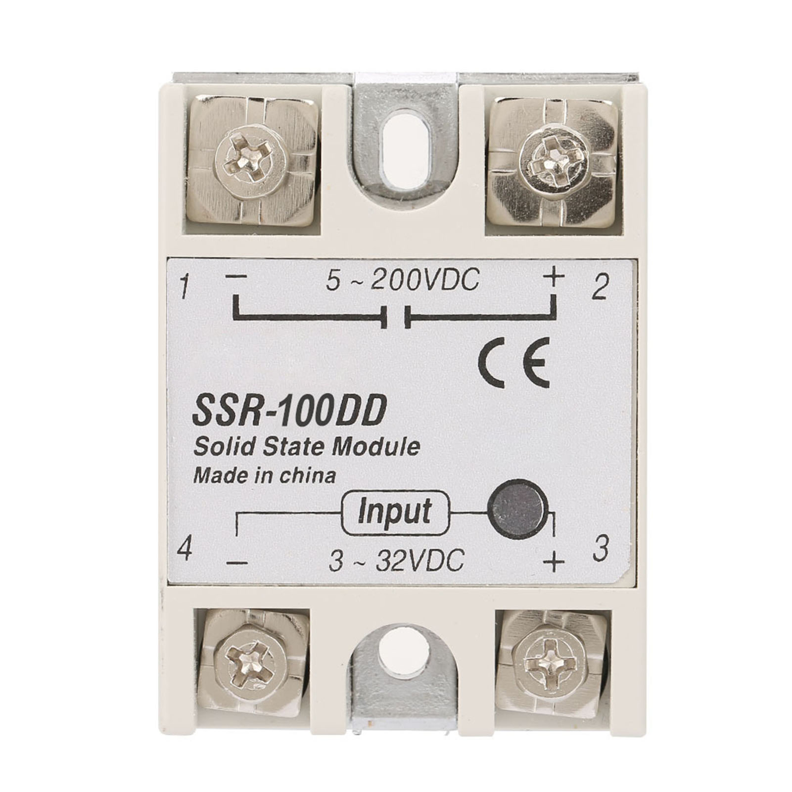 Halbleiterrelais Ssr-100dd, Dc 3-32v Steuer-ssr-modul, Dc-halbleiterrelais