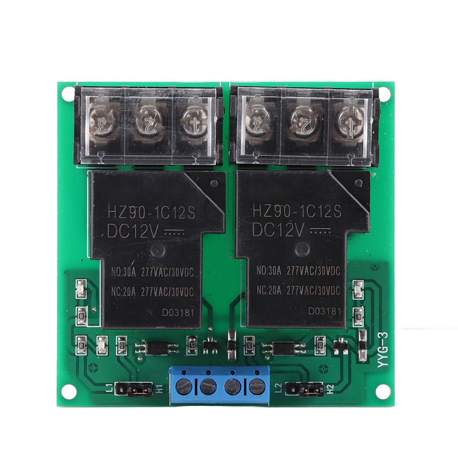 Yyg-3 Dc12v 30a Hochleistungs-bidirektionales Isolationsrelaismodul