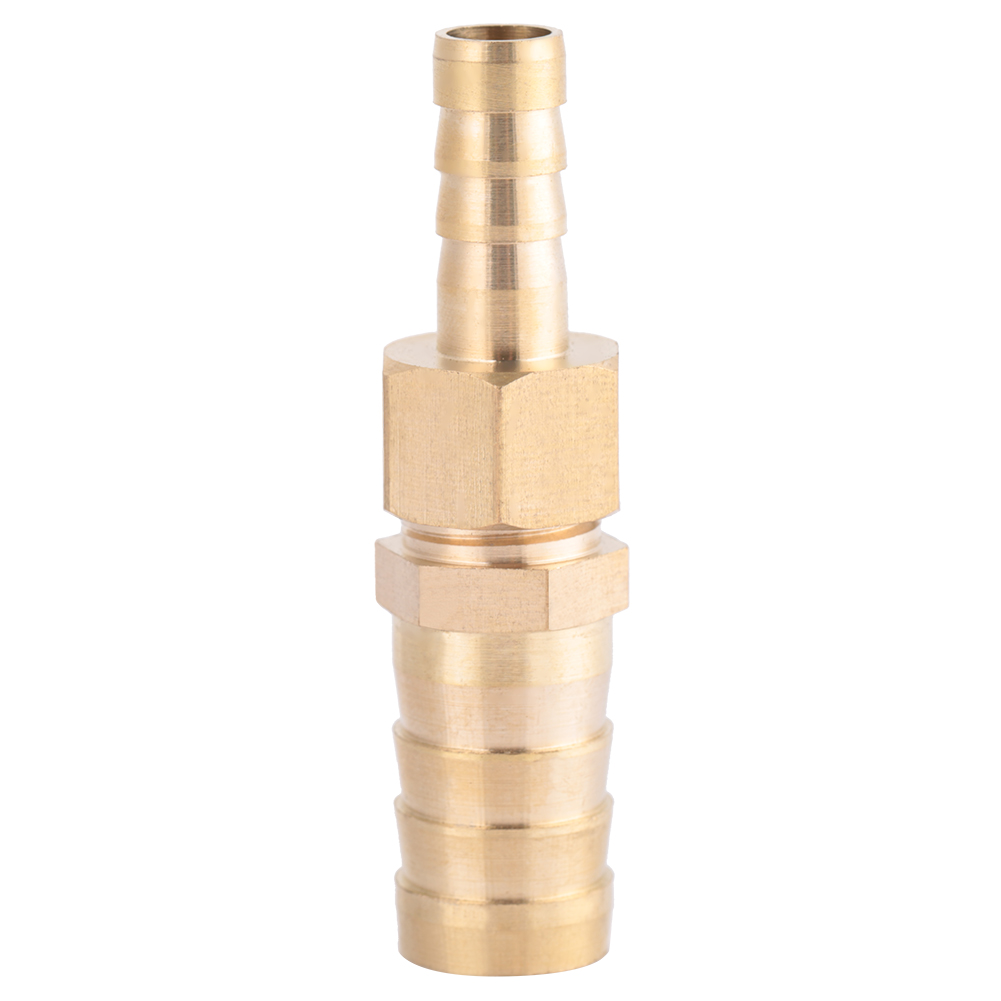 Reduzierstück Aus Messing Mit Widerhaken-endkappe Für Schlauch (8 Mm–16 Mm, Einteilig)