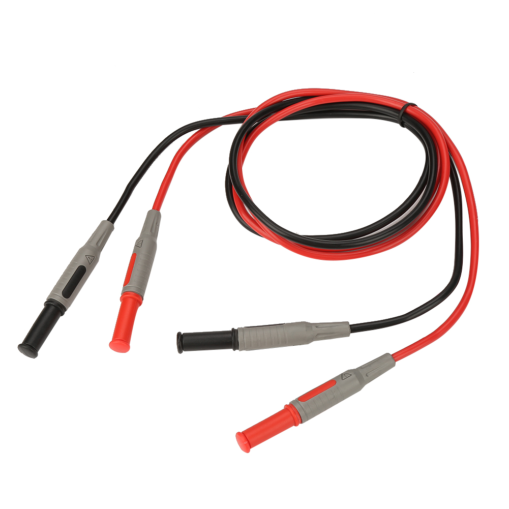 Messleitung Für Multimeter Mit 4-mm-bananensteckern, Gerade Auf Gerade