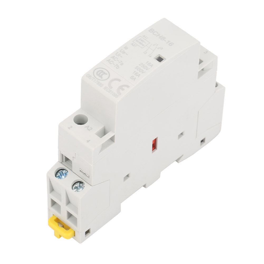 2p 16a 24v Ac 2no Din-schienen-schütz Für Die Installation Im Haushalt