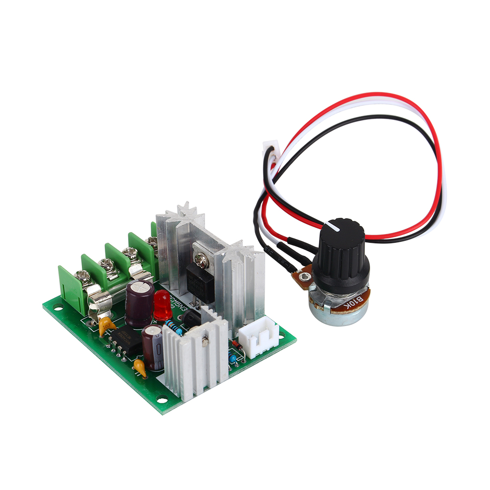 Pwm-drehzahlregler Für 12v-30v 120w Gleichstrommotoren Mit Sicherung Und Universalschalter