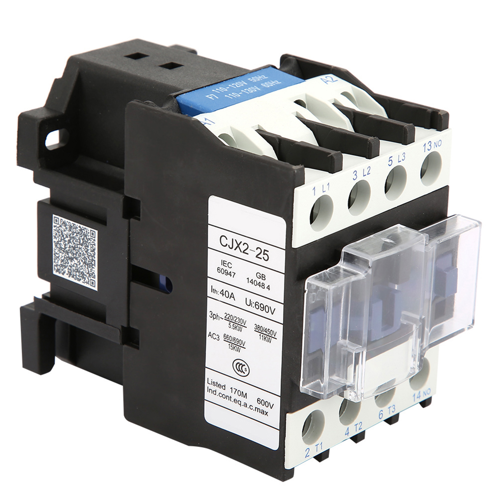 Cjx2-25 110vac Industrieschütz Für Din-schienenmontage