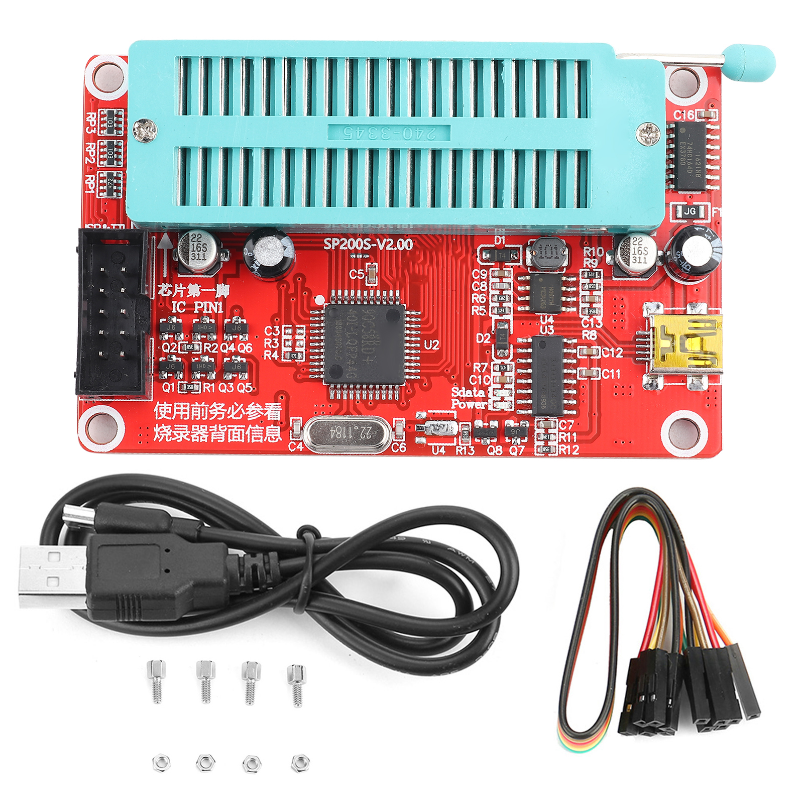 Eeprom-speicherchip-programmiergerät Serie 24/93, Erweiterte Version Sp200se/sp200s