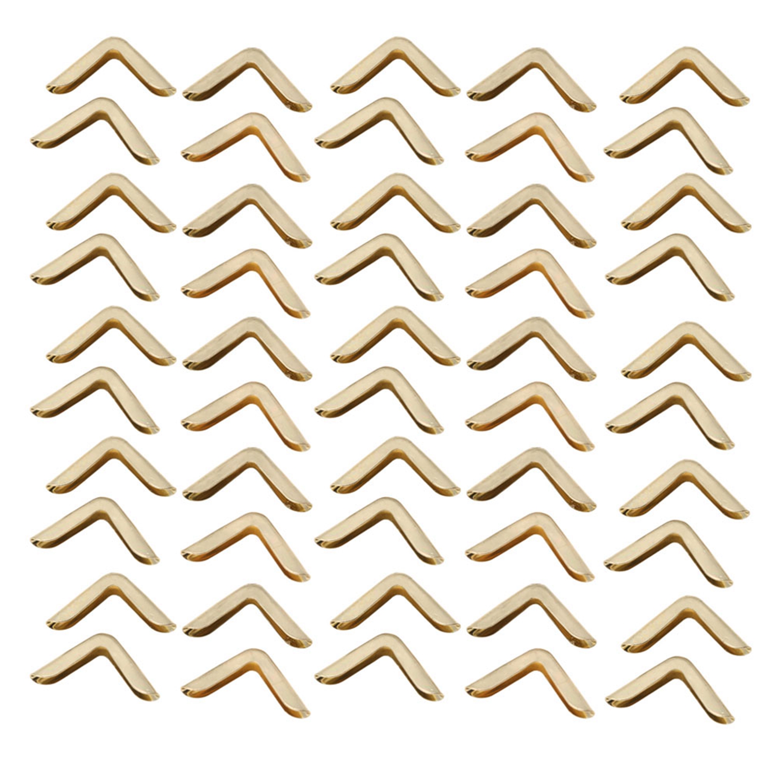 50 Metallische Eckenschützer Für Vintage-fotoalben, Scrapbooking Und Tagebücher