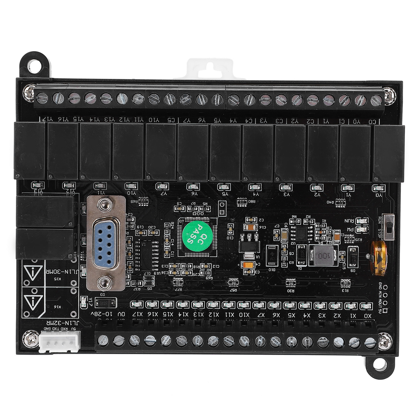 Fx1n-30mr Sps-steuerplatine Mit Zeitverzögerungsrelais Und 10-28v Dc Analogsteuerung