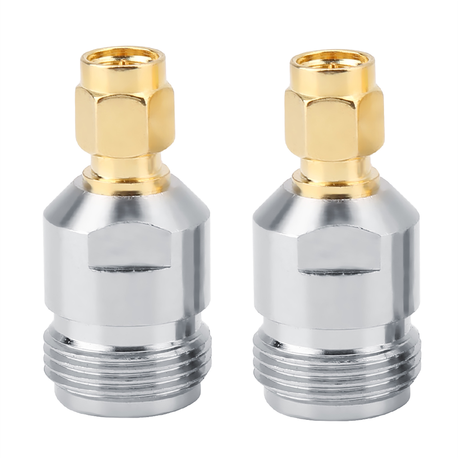 2-teiliger Hf-koaxialadapter Typ N Buchse Auf Sma Stecker Testkonverter