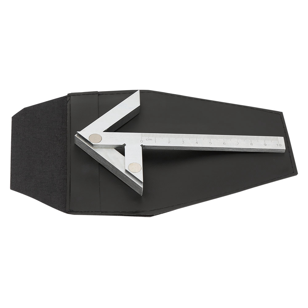 100x70mm Zentrierwinkel Zum Präzisen Markieren Und Ausrichten Von Rundstangen