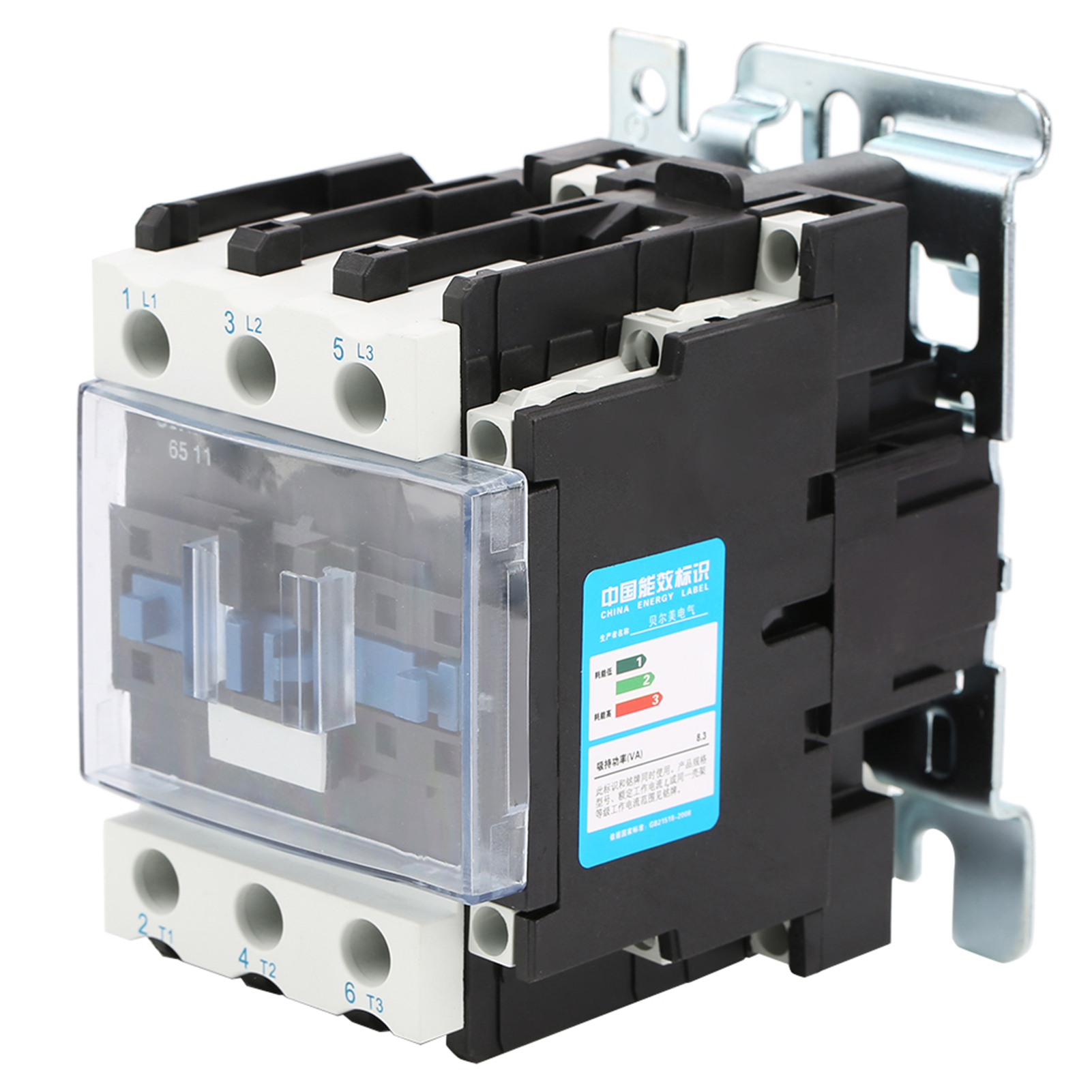 Industrieller Wechselstromschütz 65a 220v Cjx2-6511 Hochempfindlich