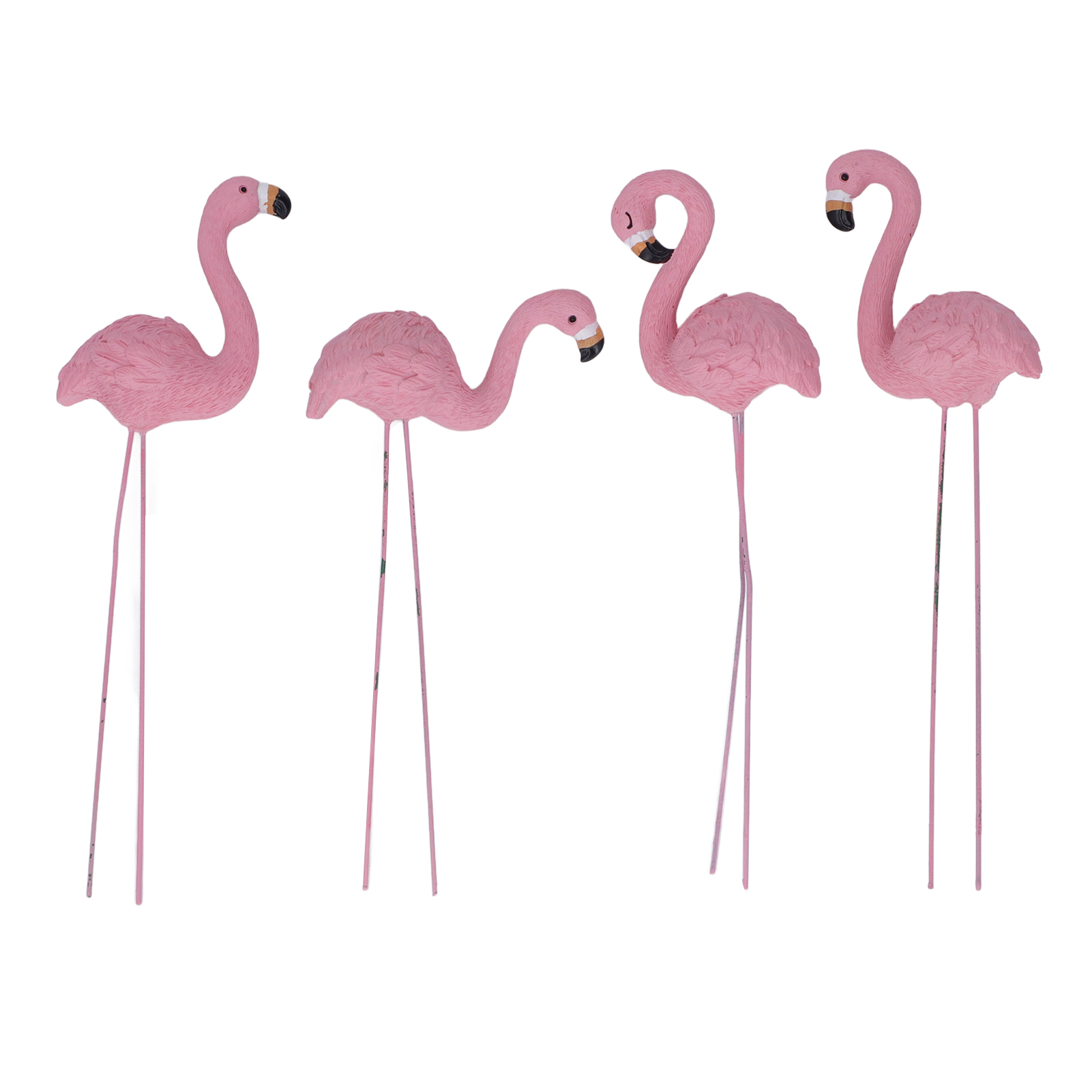 Rosa Flamingo-statuen Für Den Garten – Feine Details, Eleganter Stil Für Rasen, Terrasse Oder Als Geschenk