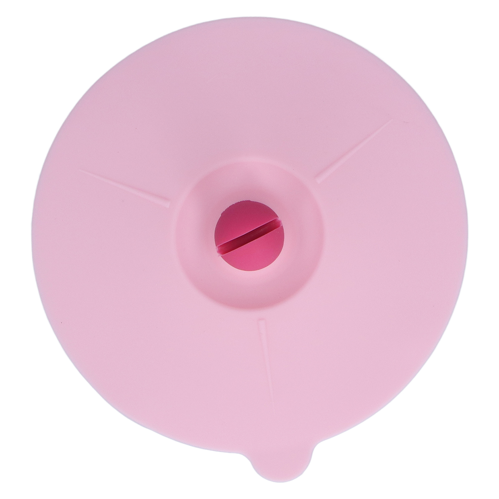 Hitzebeständiger, Langlebiger Und Praktischer Silikon-becherdeckel, Rosa Staubschutzhülle