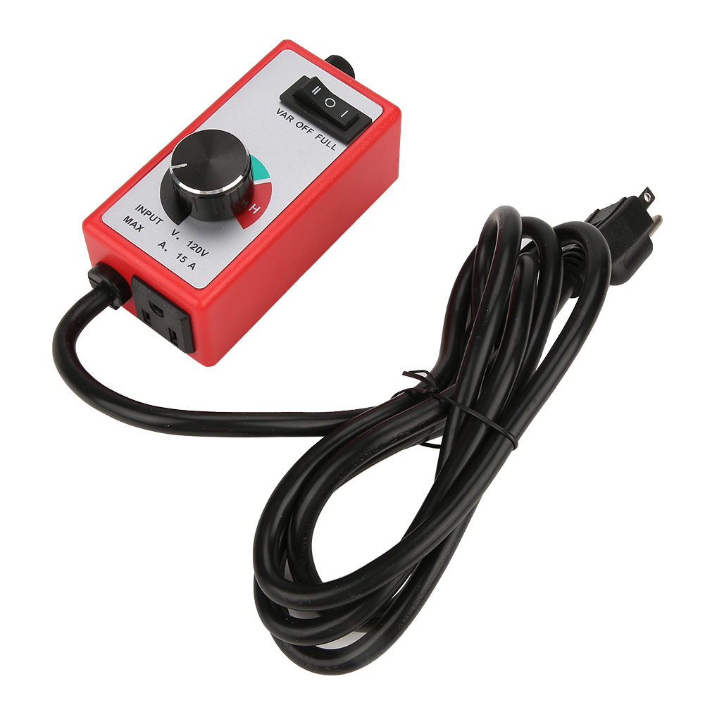 120-v-drehzahlregler Für Routerlüfter Und Elektromotor, Roter Rheostat