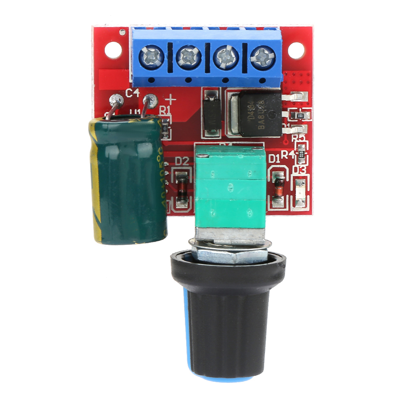 5a Pwm-controller Für 5v-28v Gleichstrommotoren – Drehzahlregler Und Led-dimmer
