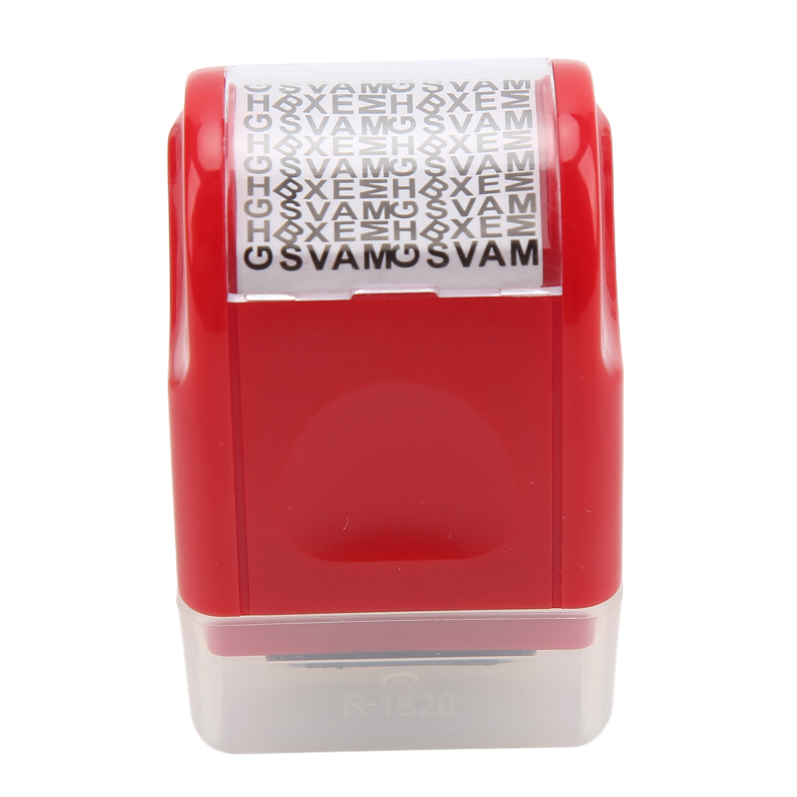 Abnehmbarer Vertraulichkeitsstempel Mit Sichtfenster, Rote, Lichtempfindliche Abs-rolle