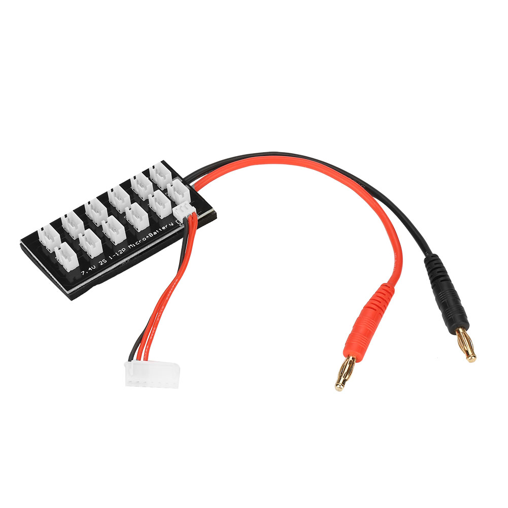 Paralleles Ladeboard Für 2s 7,4v Lipo-akkus Mit Jst-stecker, Ph-wert- Und Balancerfunktion