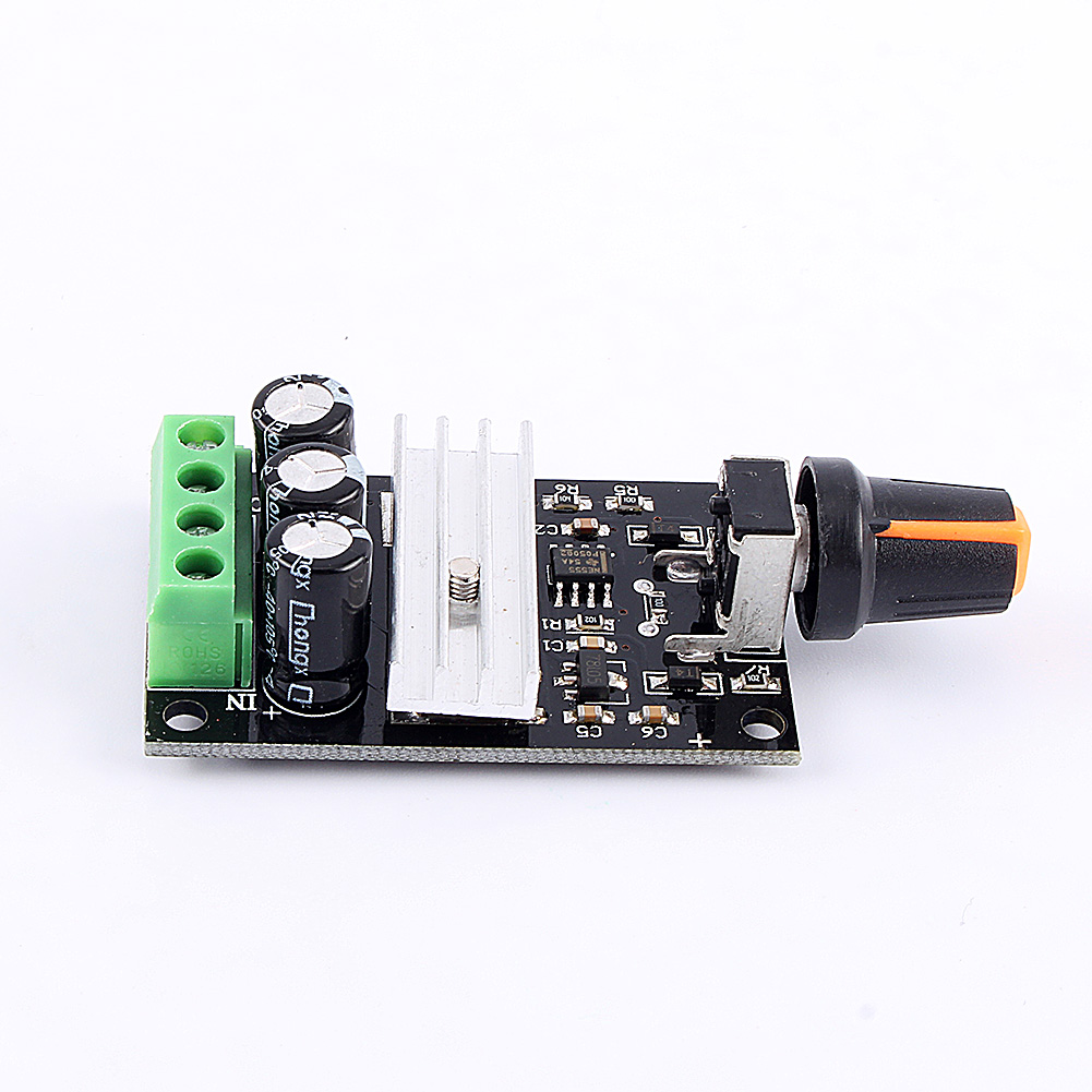 Dc 6-28v 3a Pwm-regler Mit Potentiometer Zur Motordrehzahlregelung