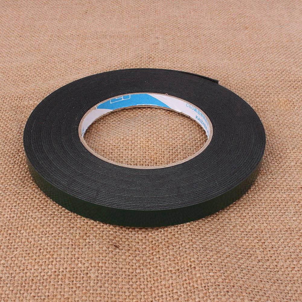 10 Meter Schwarzes, Doppelseitiges Schaumstoffklebeband – Extrem Stark Und Wasserdicht