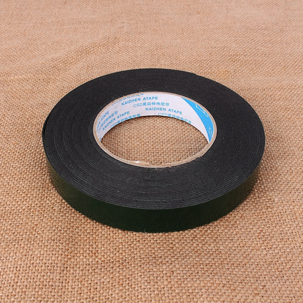 10 Meter Schwarzes, Doppelseitiges Schaumstoffklebeband, Wasserdicht Und Hochklebend