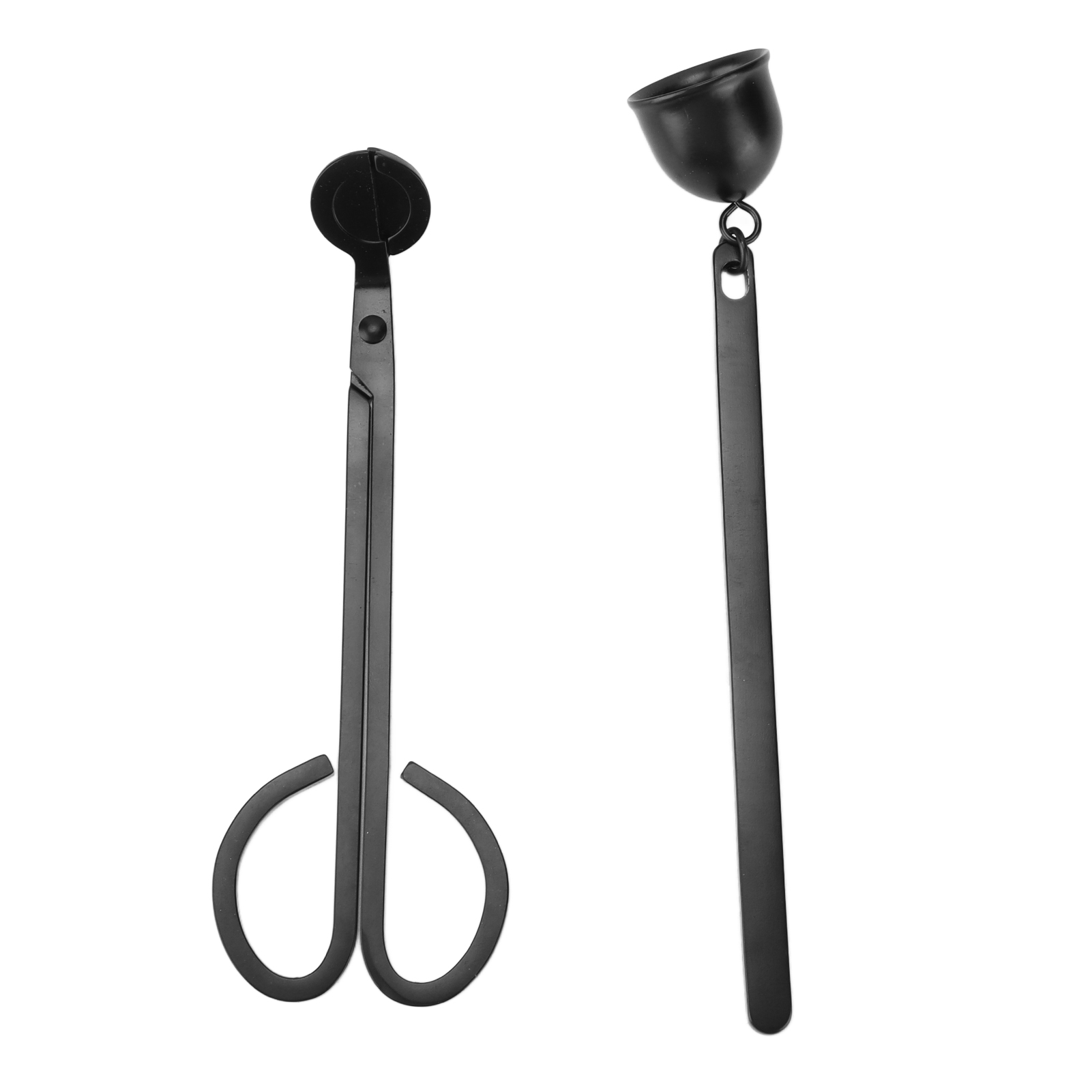 2-teiliges Docht-trimmer-set In Schwarz, Elegant Und Langlebig, Kerzenzubehör, Geschenkidee Für Zuhause