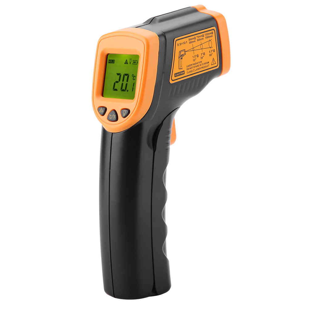 Ar320 Smart Sensor Laser-infrarot-temperaturdetektor - Kontaktloses Lcd-display 32℃ Bis 380℃