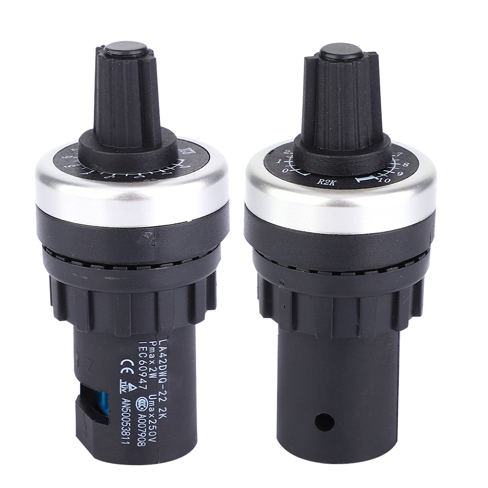 22-mm-2-kω-drehzahlpotentiometer, Hohe Präzision, Einkreisig