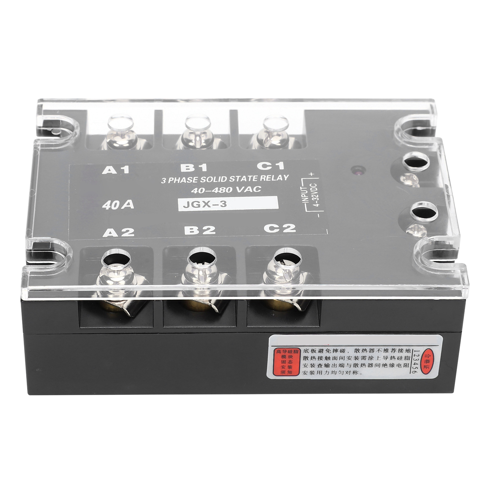 Dreiphasen-ssr-controller Für Mittel- Und Niederspannungsgeräte 40-480vac Jgx3(4840z)