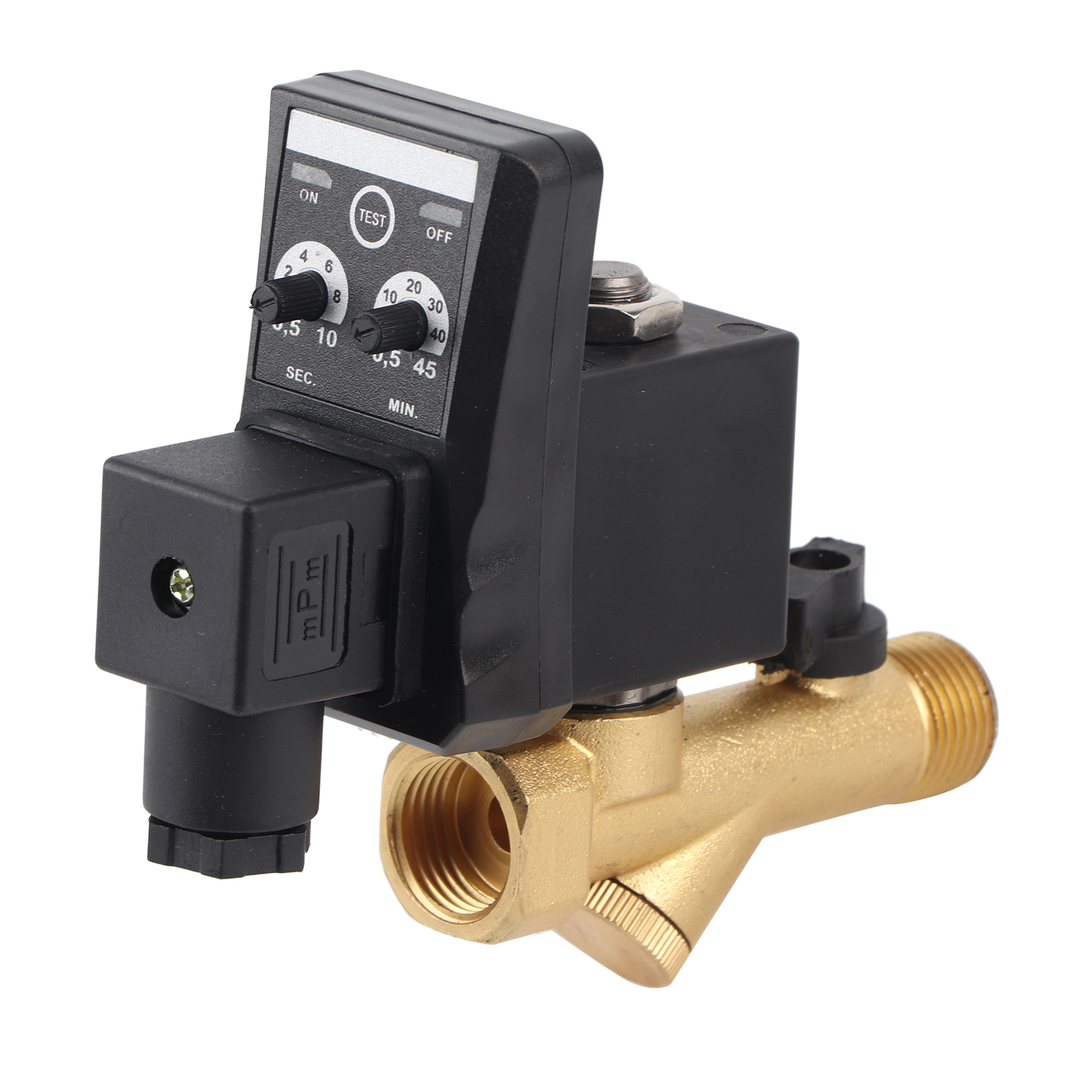 Automatisches Elektronisches Ablassventil G1/2 Dn15 Für Luftkompressoren, Programmierbarer Timer, Ac230v