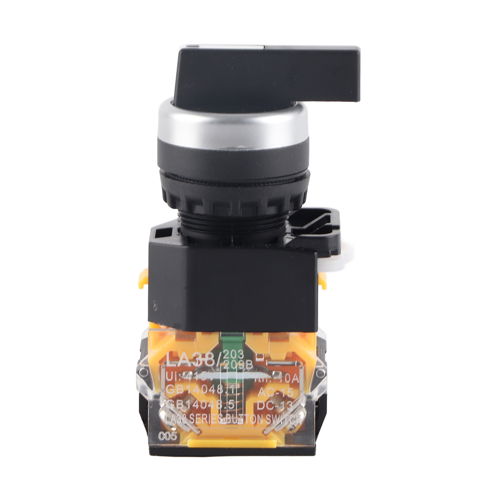 3-positionen-drehschalter Mit 22 Mm Langem Griff La38-20bx33 Mit Automatischer Rückstellung
