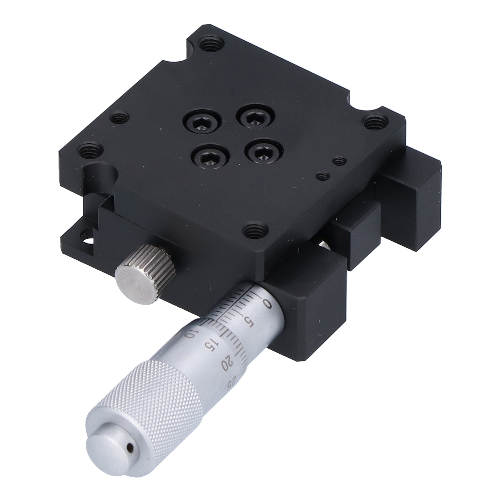 40x40mm Präzisionspositioniertisch Mit ±10° Drehung Und Feineinstellung Für Die Bearbeitung