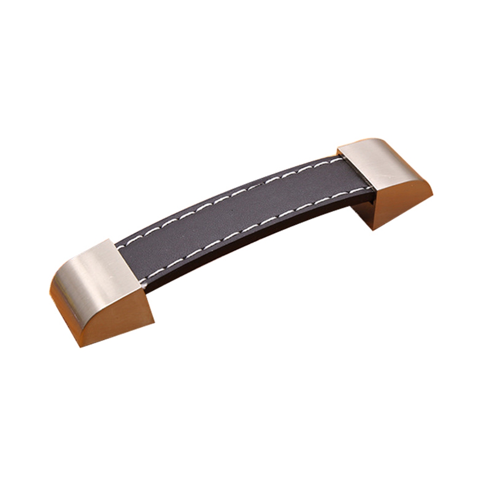 Schubladengriff Aus Kunstleder Für Möbel Und Schränke, Griffzubehör Für Kommoden (96 Mm)