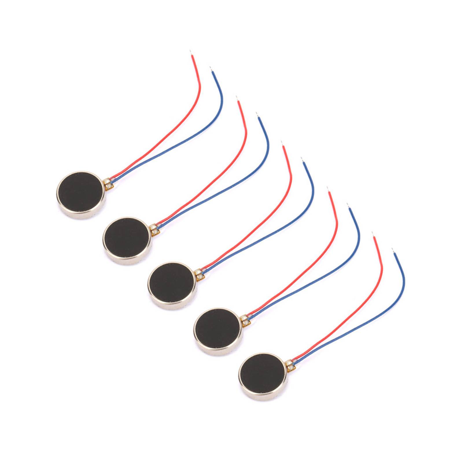 Flache Vibrationsmotoren 10x2mm 3v 80ma Für Pager Und Mobiltelefone, 11000 U/min, Packung Mit 5 Stück.