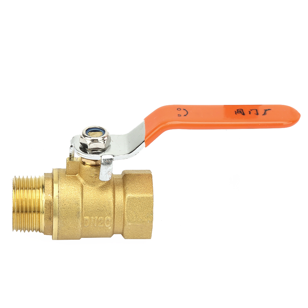 3/4" Bsp Dn20 Messing-kugelhahn, Außen- Und Innengewinde