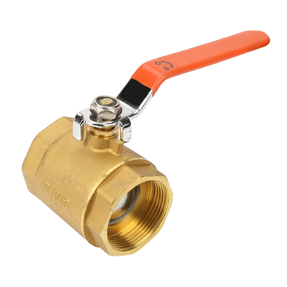 Stück Dn40 1-1/2" Bsp Messing-kugelhahn 1,6 Mpa Für Wasser, Öl, Gas