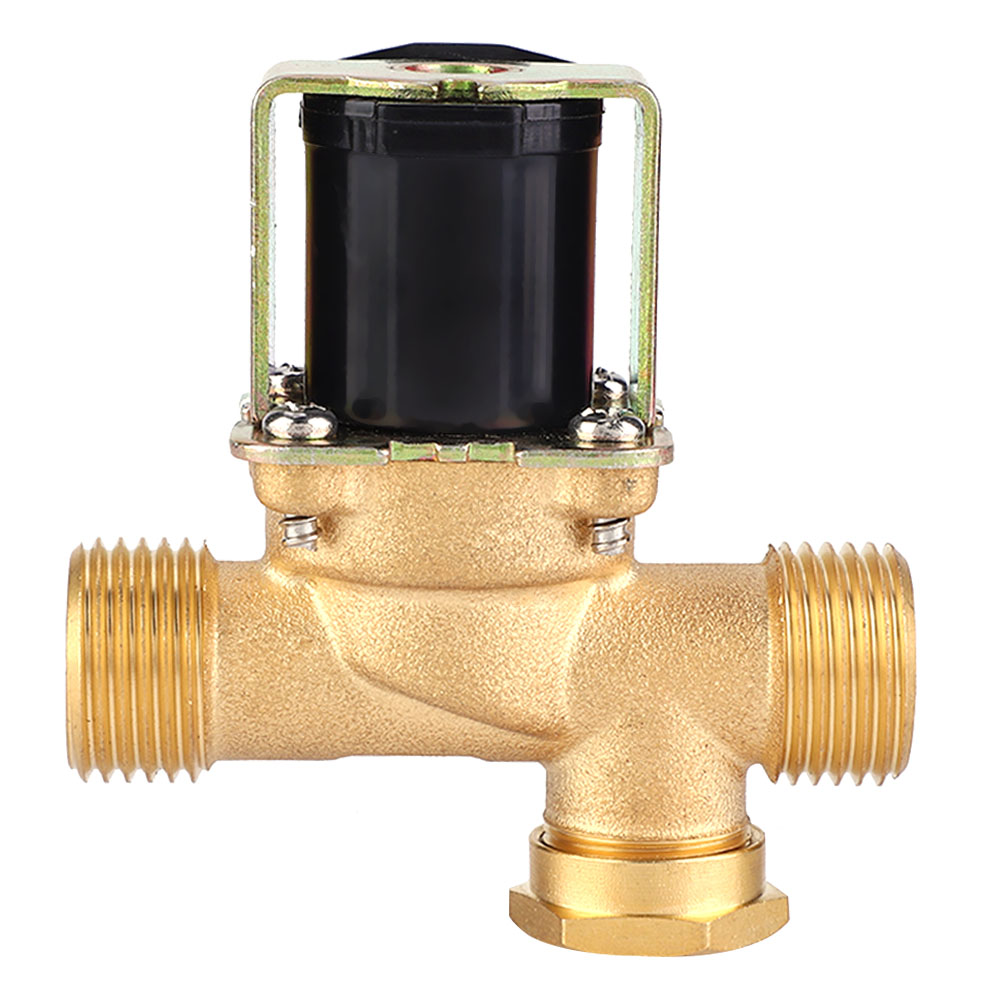 1/2"-magnetventil Aus Messing, Normalerweise Geschlossen, Für Wasser (12 V Dc)