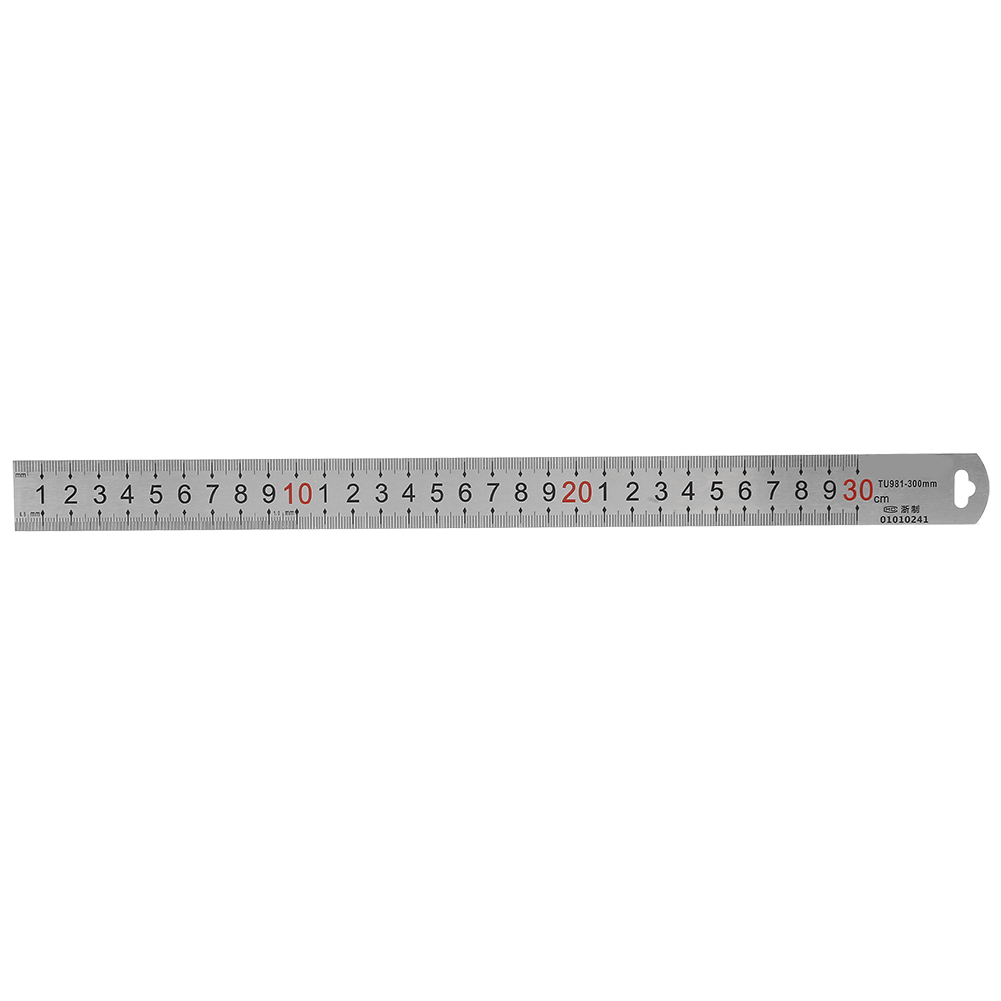 300 Mm Edelstahllineal Mit Präziser Metrischer Teilung
