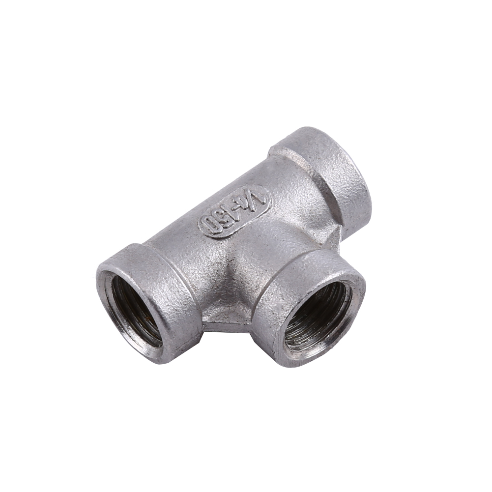 3-wege-rohr Mit Innengewinde Aus Edelstahl 304 (1/4" 37 Mm) - Neu